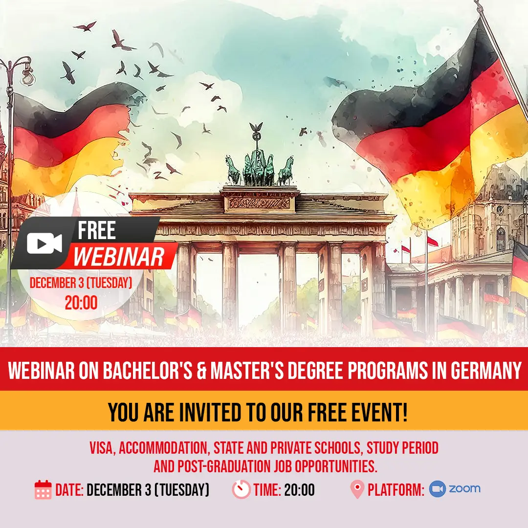 Undergraduate and Postgraduate Education in Germany Webinar!