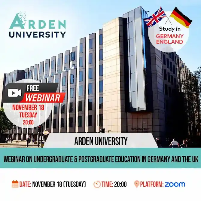 Arden University Webinar