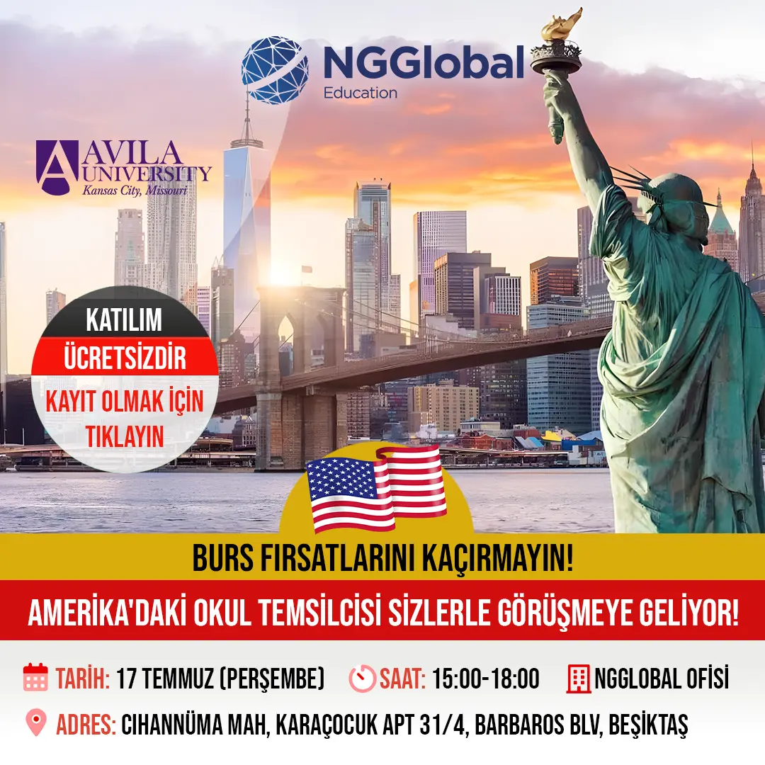 Amerika Üniversite Tanıtım & Kayıt Günü