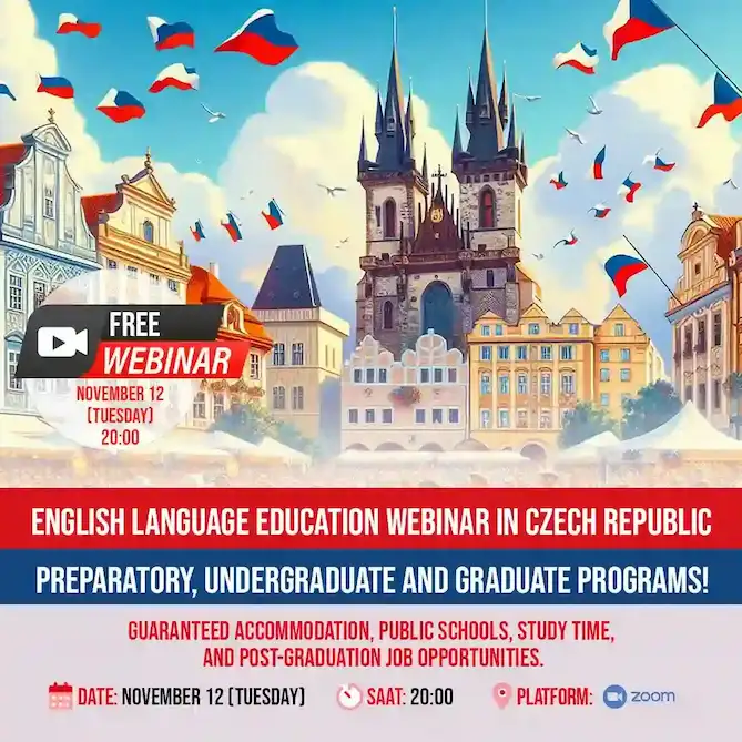 English Education Webinar in Czech Republic!