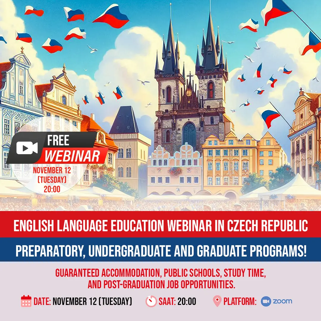 English Education Webinar in Czech Republic!