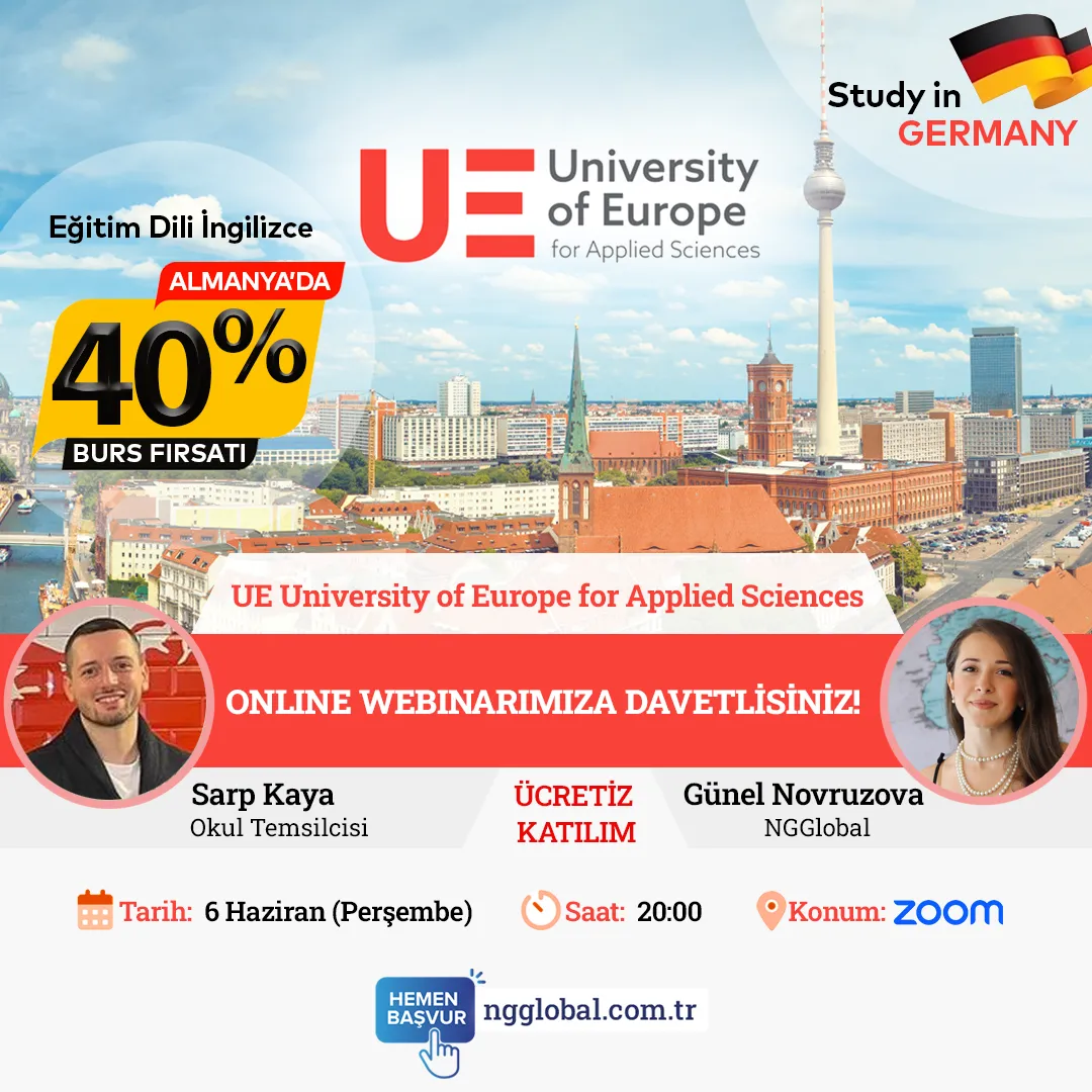 UE University of Europe for Applied Sciences Webinar