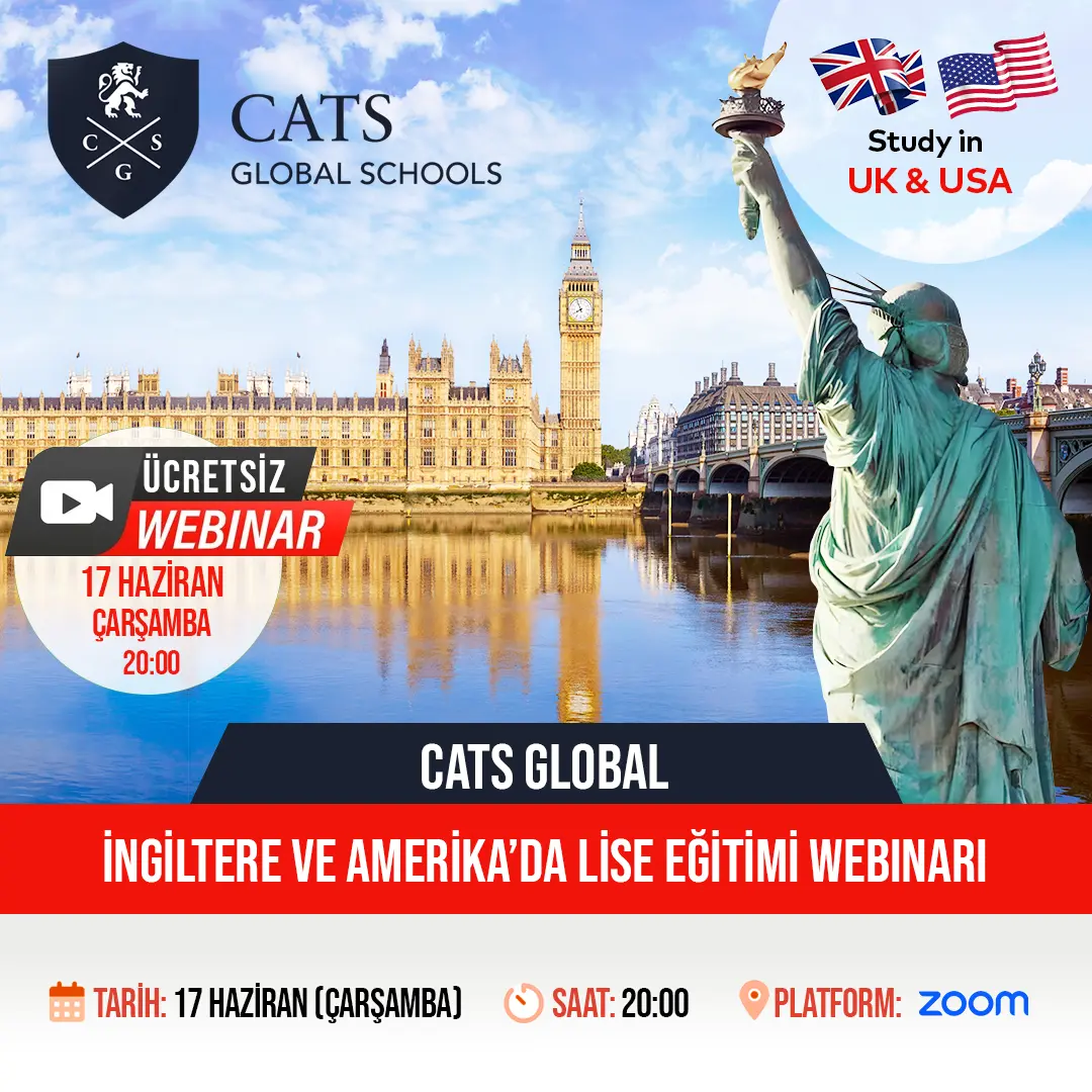 İngiltere ve Amerika'da Lise Eğitimi Webinarı
