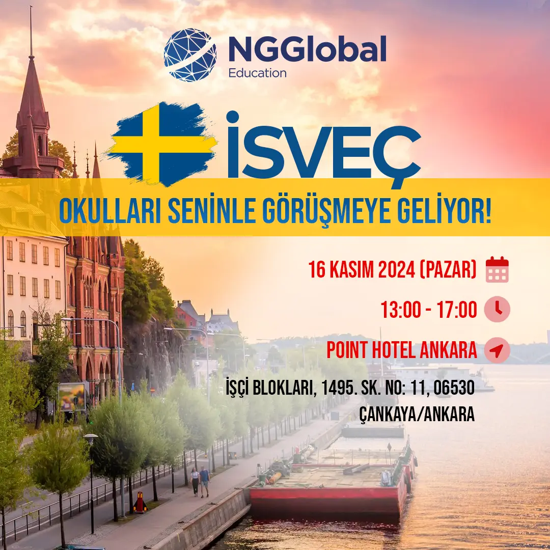İsveç Üniversiteleri Tanıtım & Kayıt Günü - Ankara