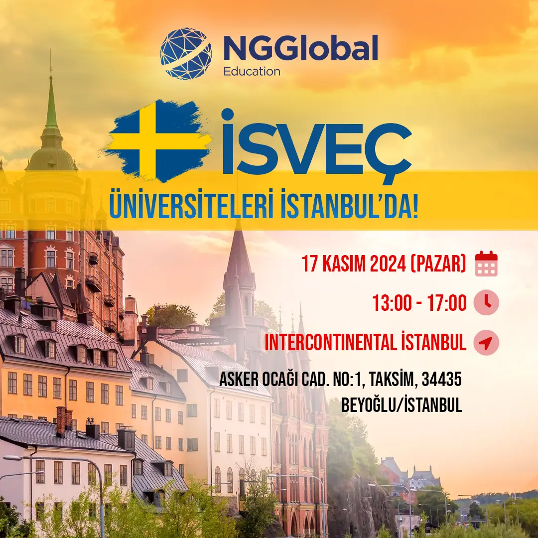 İsveç Üniversiteleri Tanıtım & Kayıt Günü - İstanbul