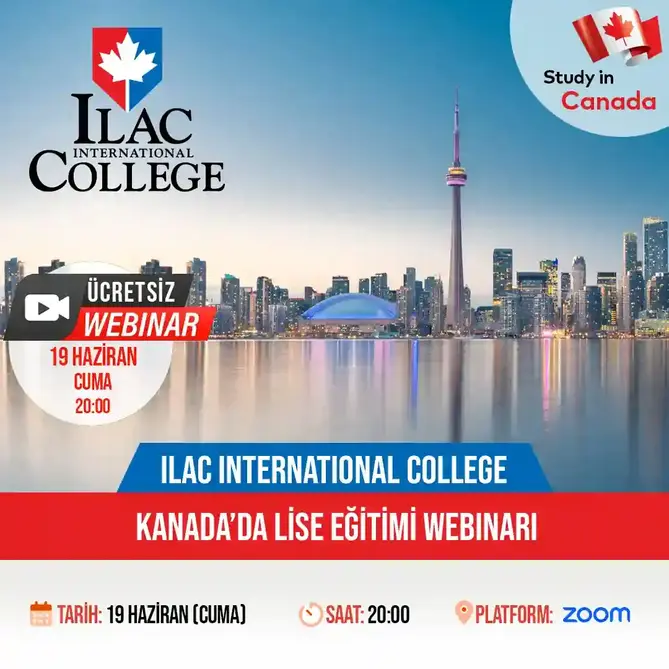Kanada'da Lise Eğitimi Webinarı