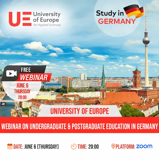 UE University of Europe for Applied Sciences Webinar