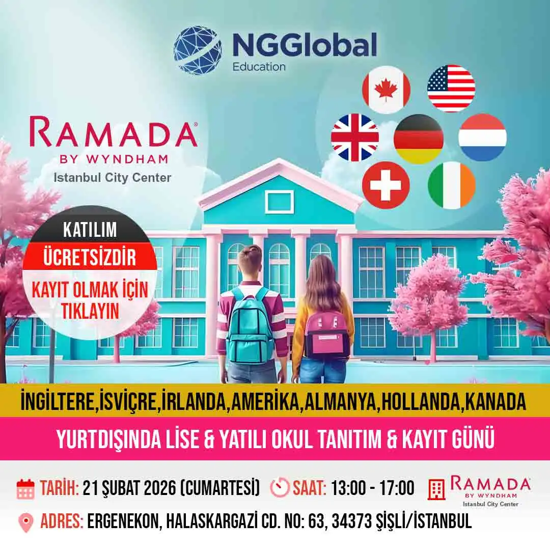 Yurtdışında Lise & Yatılı Okul Tanıtım & Kayıt Günü