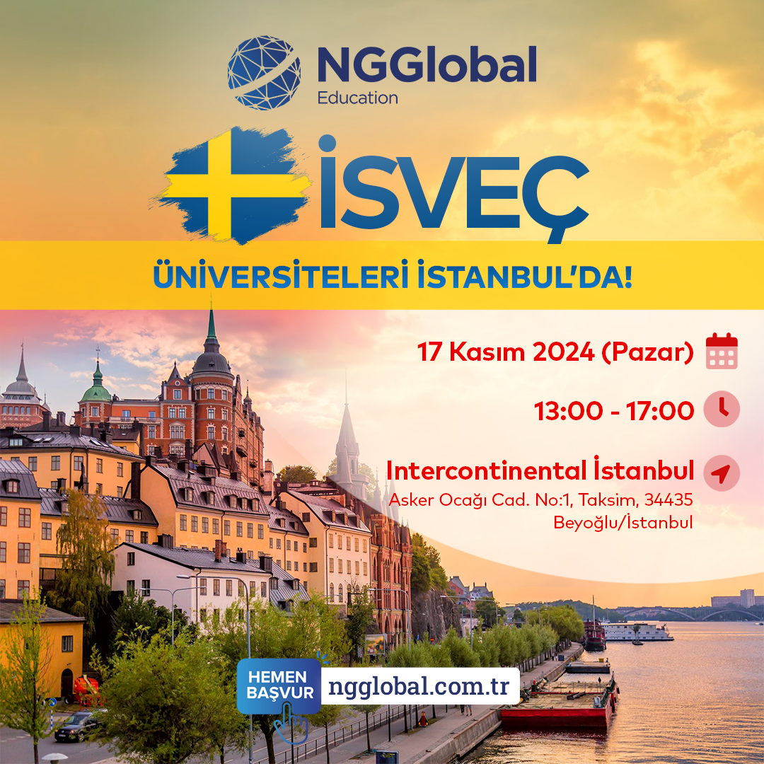 İsveç Üniversiteleri Tanıtım & Kayıt Günü - İstanbul