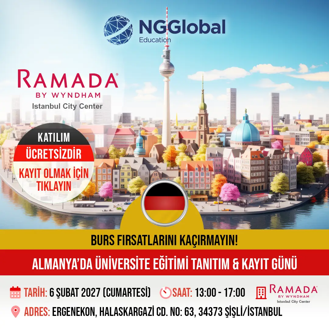Almanya'da Üniversite Eğitimi Tanıtım & Kayıt Günü